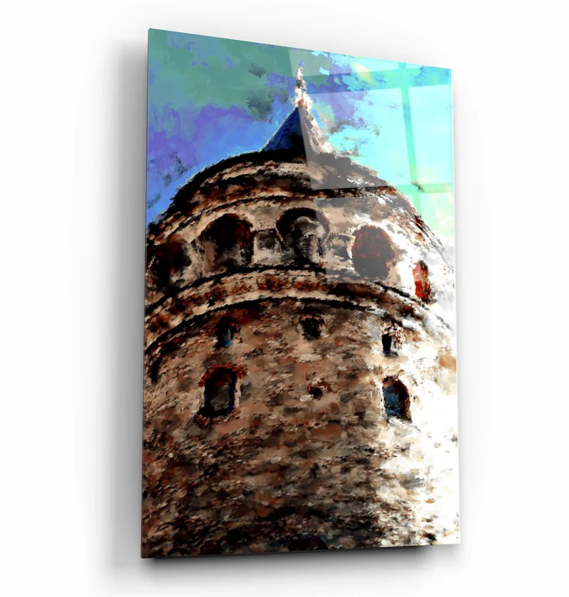 ・"Galata"・Glass Wall Art