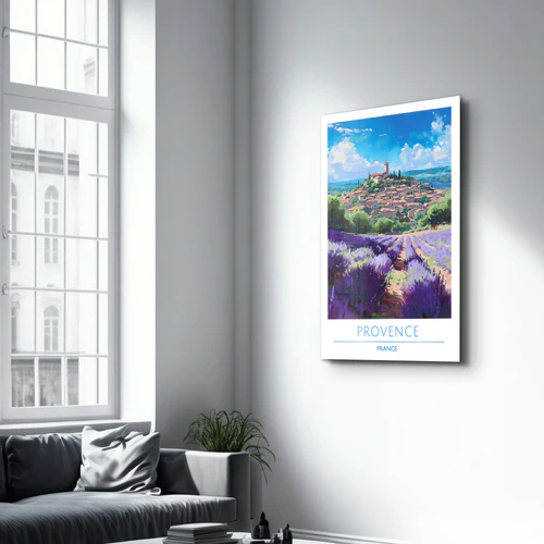 Provence France-Travel Posters | Glass Wall Art - Image 2