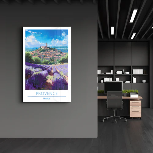 Provence France-Travel Posters | Glass Wall Art - Image 3