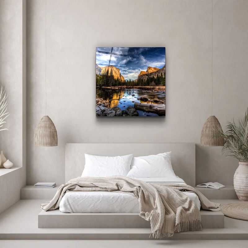 ・"Silent River"・Glass Wall Art - Image 3