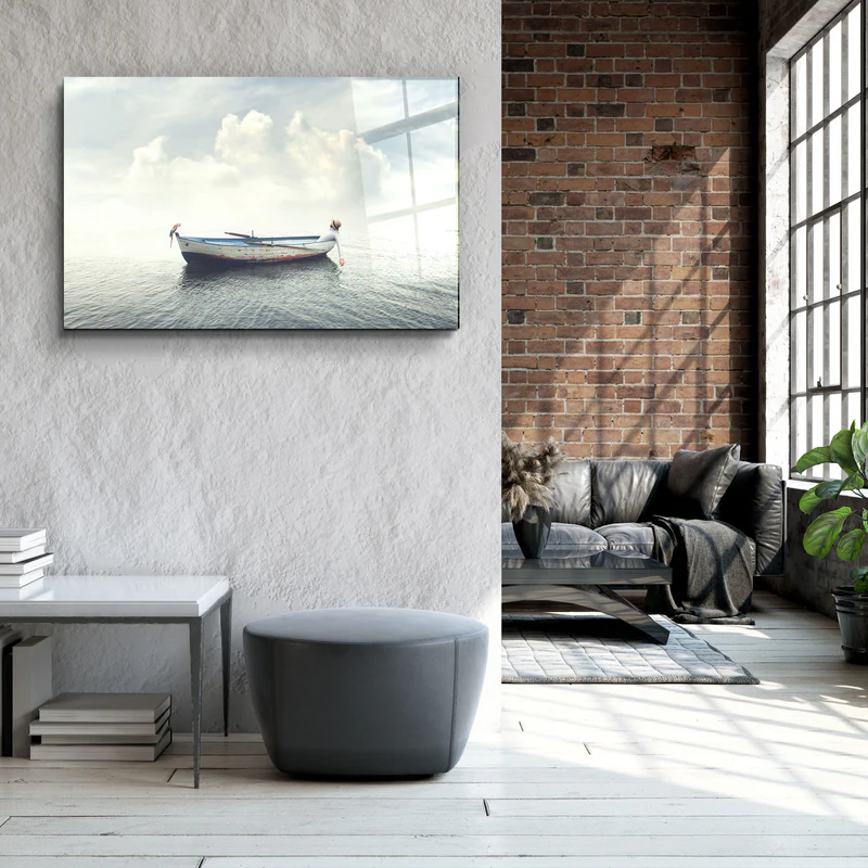 ・"A Leisure Moment"・Glass Wall Art - Image 3
