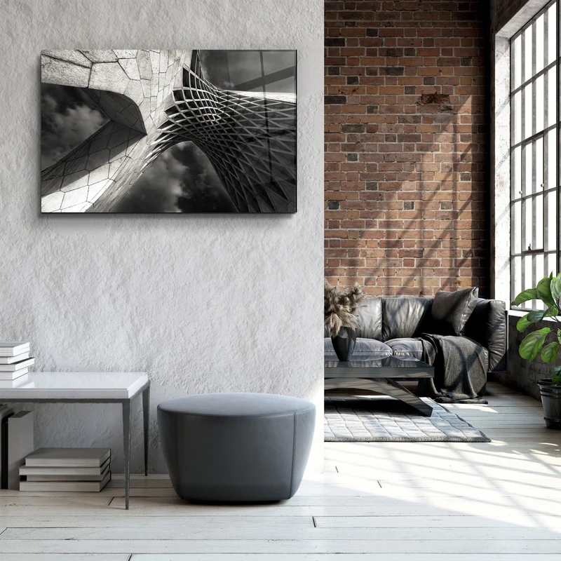 ・"Auger Bridge"・Glass Wall Art - Image 3