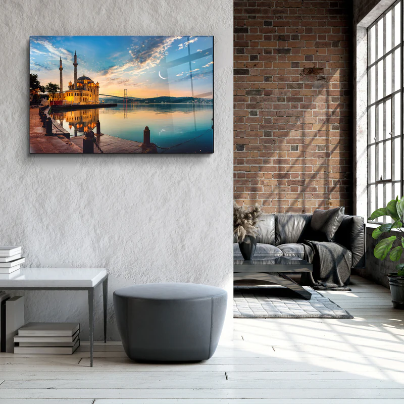 ・"Bosphorus - Istanbul - Turkey"・Glass Wall Art - Image 3