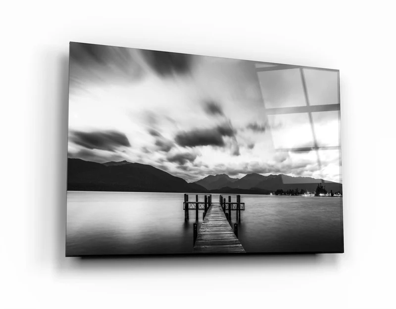 ・"Scaffolding"・Glass Wall Art