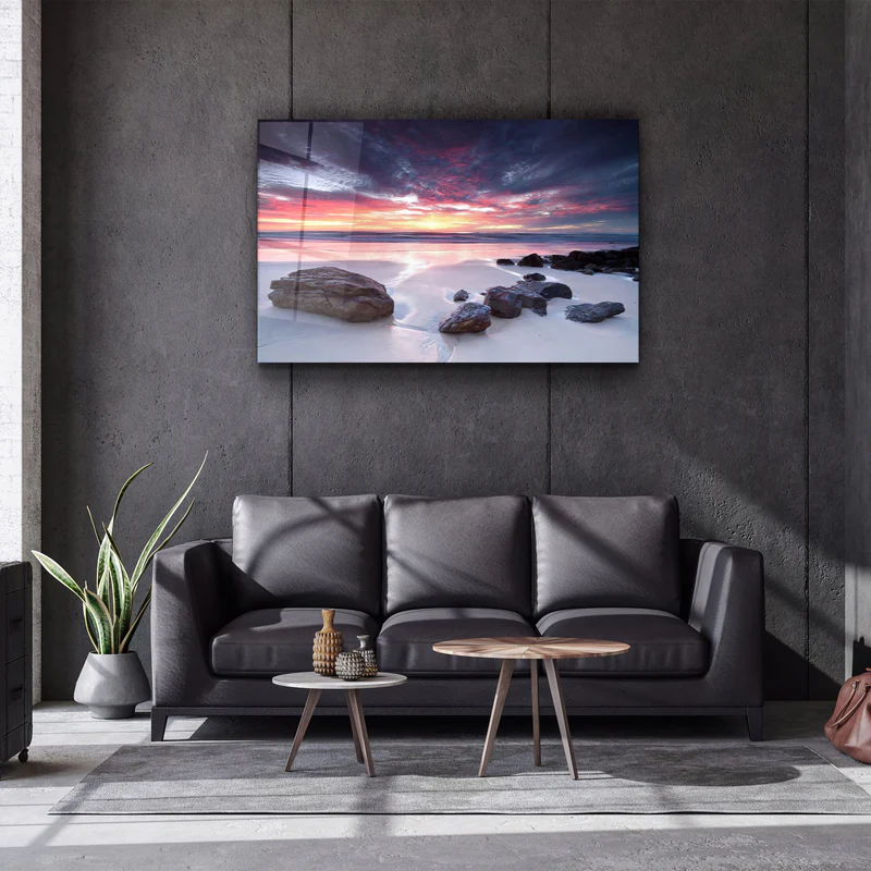 ・"Life's Good"・Glass Wall Art - Image 3