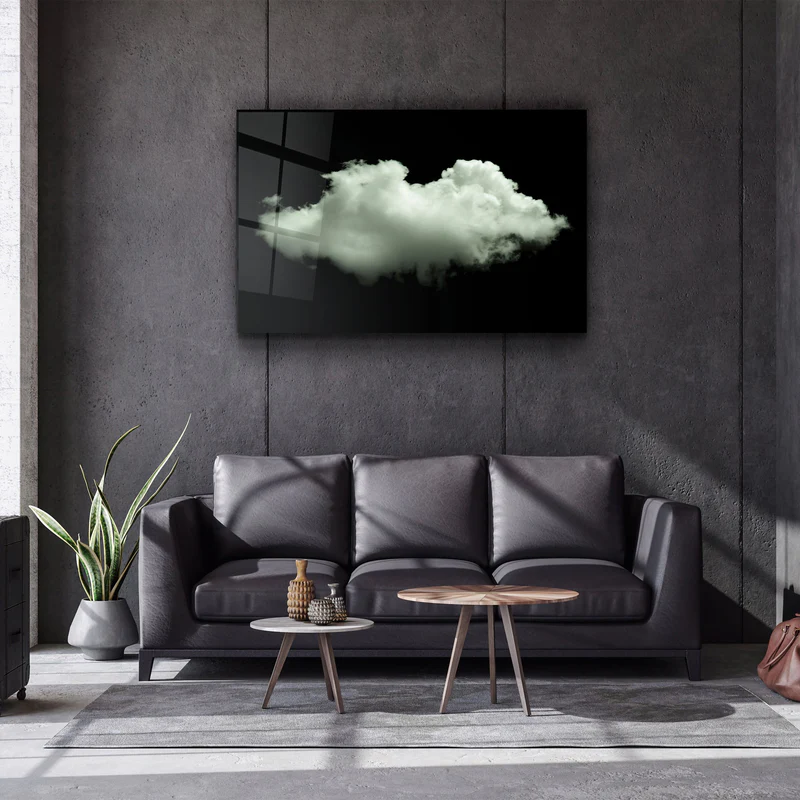 ・"The Cloud"・Glass Wall Art - Image 3