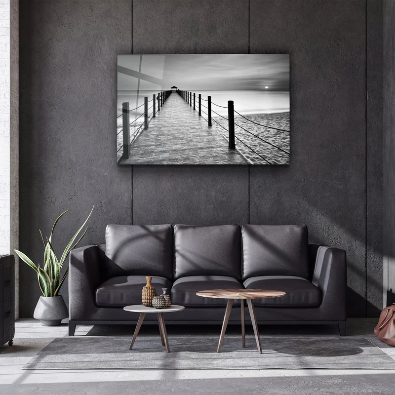 ・"Pier 18"・Glass Wall Art - Image 3