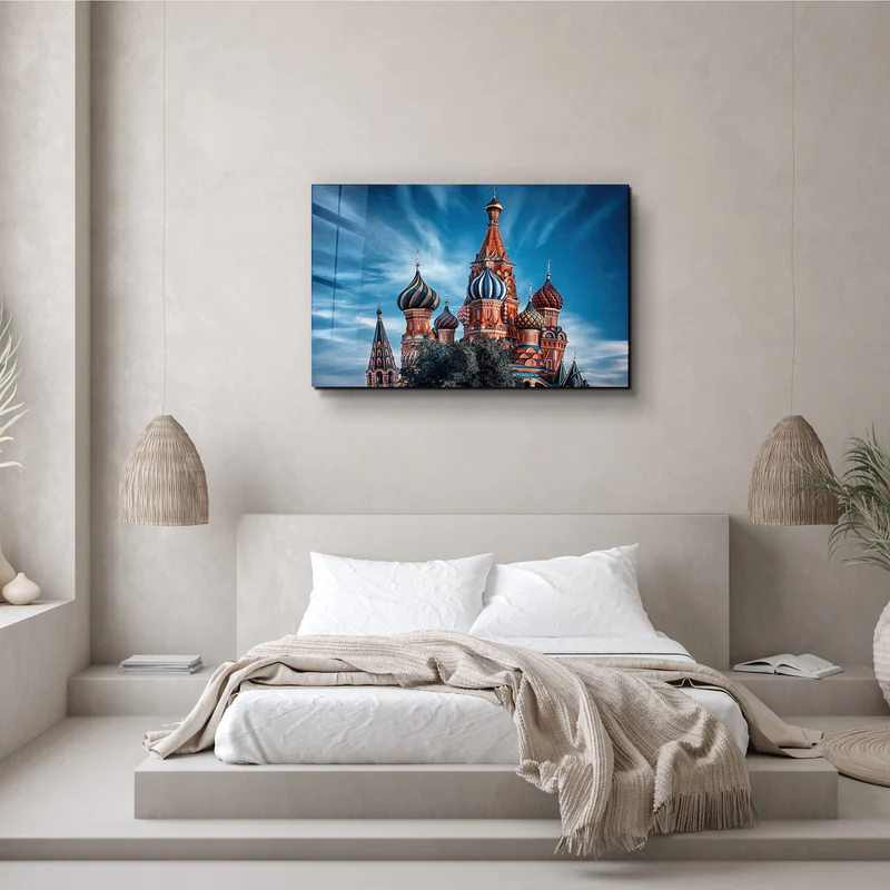 ・"Saint Basil's Cathedral"・Glass Wall Art - Image 2