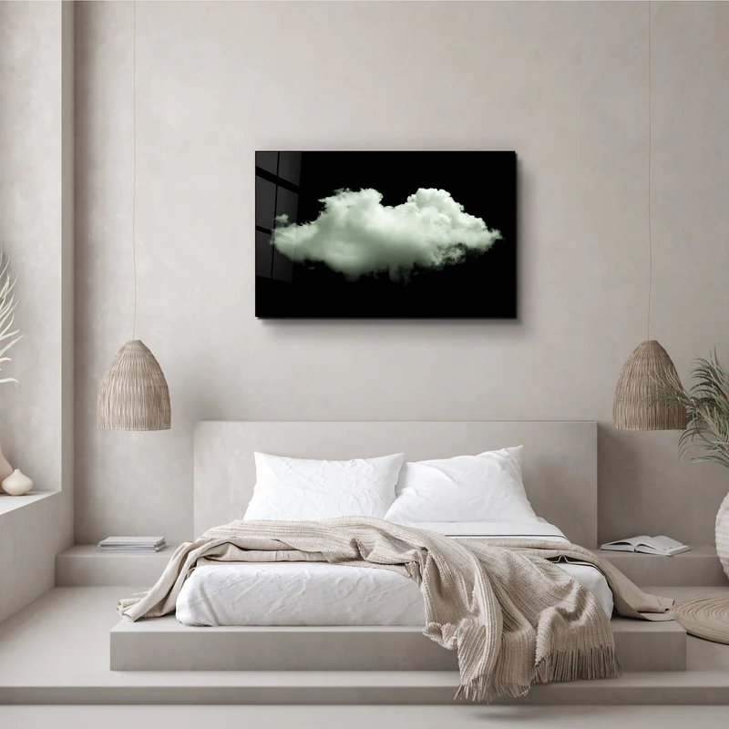 ・"The Cloud"・Glass Wall Art - Image 2