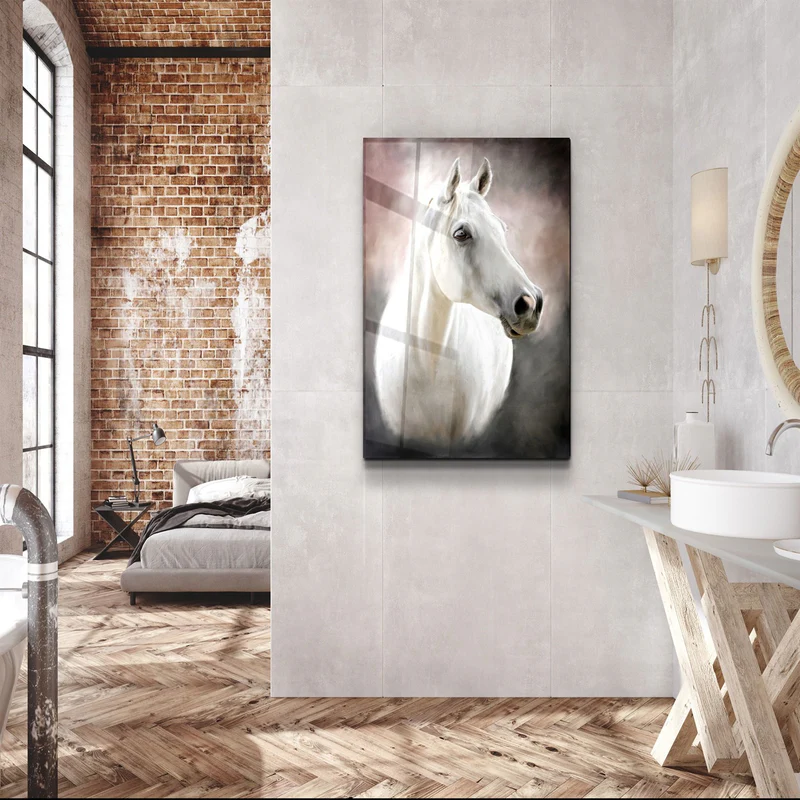 ・"Horse"・Glass Wall Art - Image 3