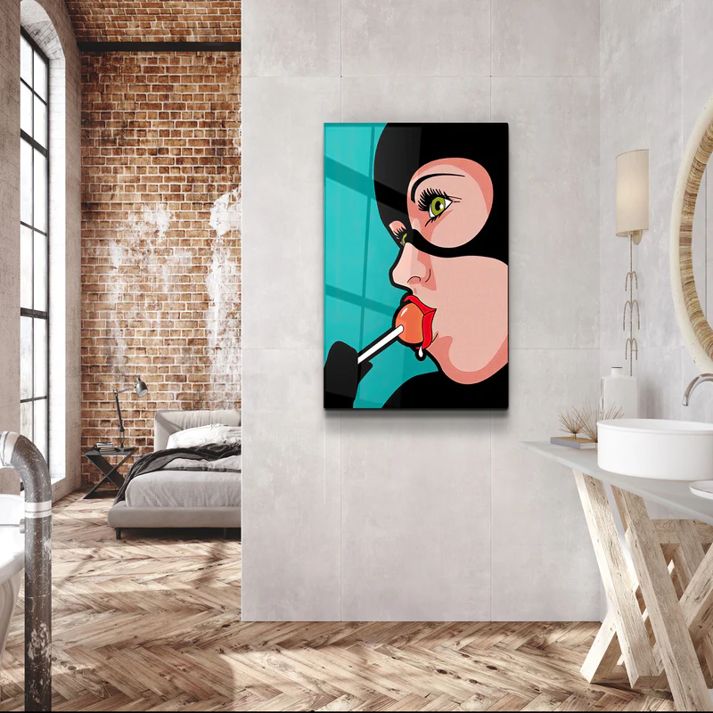 ・"Lollipop"・Designer's Collection Glass Wall Art - Image 3