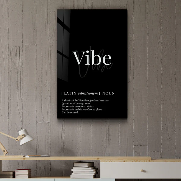 Vibe | Designers Collection Glass Wall Art - Image 2