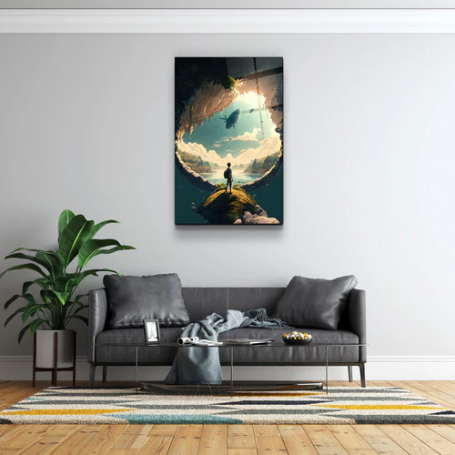 ・"In The Secret World V2"・Secret World Collection Glass Wall Art - Image 2
