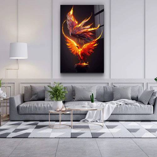 ・"Guards"・Secret World Collection Glass Wall Art - Image 3