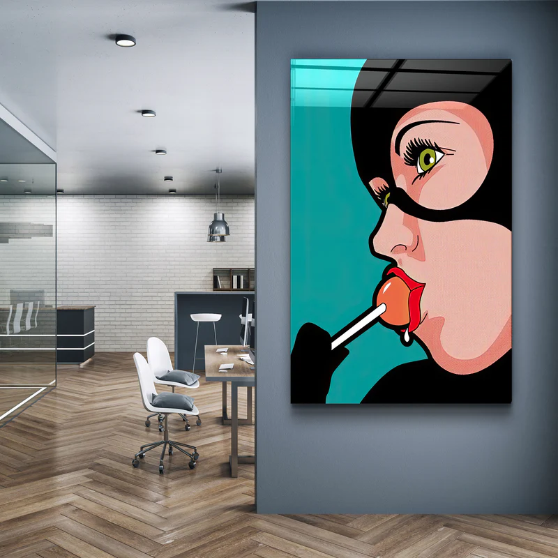 ・"Lollipop"・Designer's Collection Glass Wall Art - Image 2