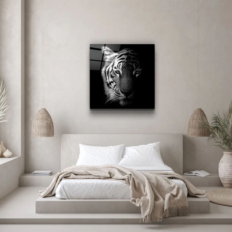 ・"Tiger"・Glass Wall Art - Image 3