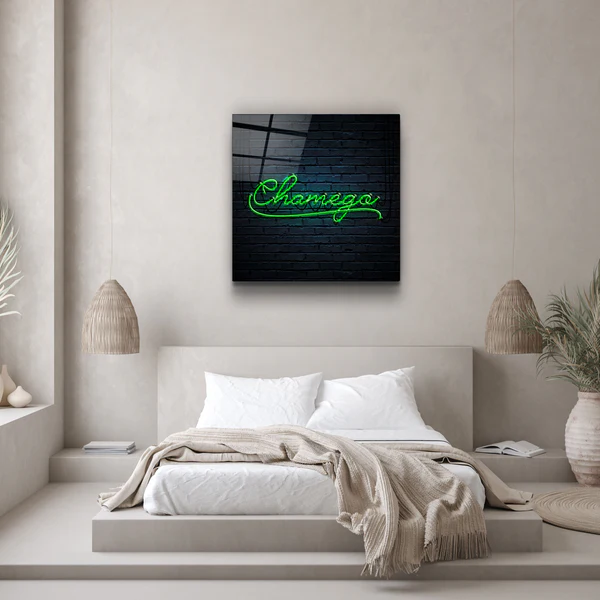 ・"Chamego"・Glass Wall Art - Image 3