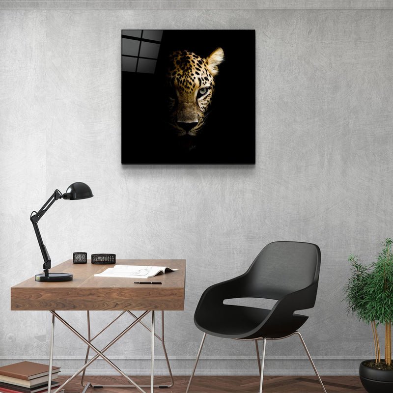 ・"Leopard"・Glass Wall Art - Image 3