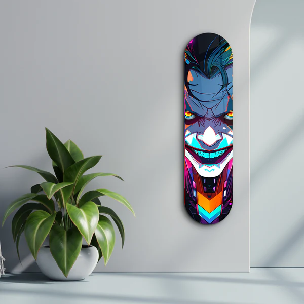 Joker Anime Style | Glass Wall Art - Image 3