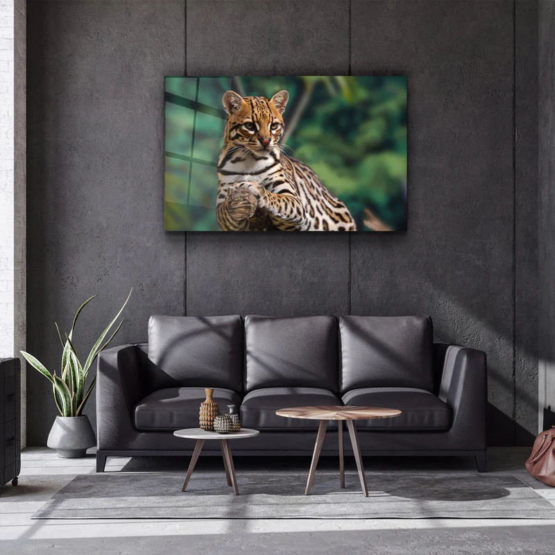・"Just Chillin"・Glass Wall Art - Image 3