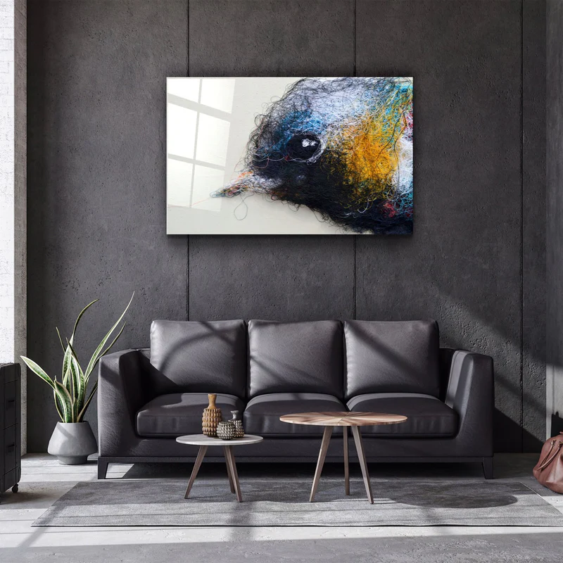 ・"The Bird"・Glass Wall Art - Image 3